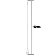 For Xiaomi Mi Band 8 Watch Magnetic Suction Charger USB Charging Cable, Length:60cm(White)