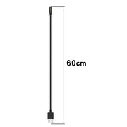 For Xiaomi Mi Band 8 Watch Magnetic Suction Charger USB Charging Cable, Length:60cm(Black)