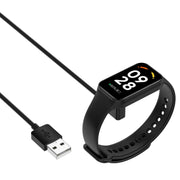 For Xiaomi Mi Band 8 Watch Magnetic Suction Charger USB Charging Cable, Length:1m(Black)