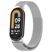 For Xiaomi Mi Band 8 Milanese Metal Watch Band(Silver)