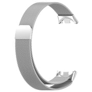 For Xiaomi Mi Band 8 Milanese Metal Watch Band(Silver)