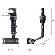 Yesido C192 Car Rearview Mirror Using Phone Holder(Black)