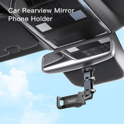 Yesido C192 Car Rearview Mirror Using Phone Holder(Black)
