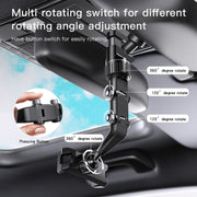 Yesido C192 Car Rearview Mirror Using Phone Holder(Black)