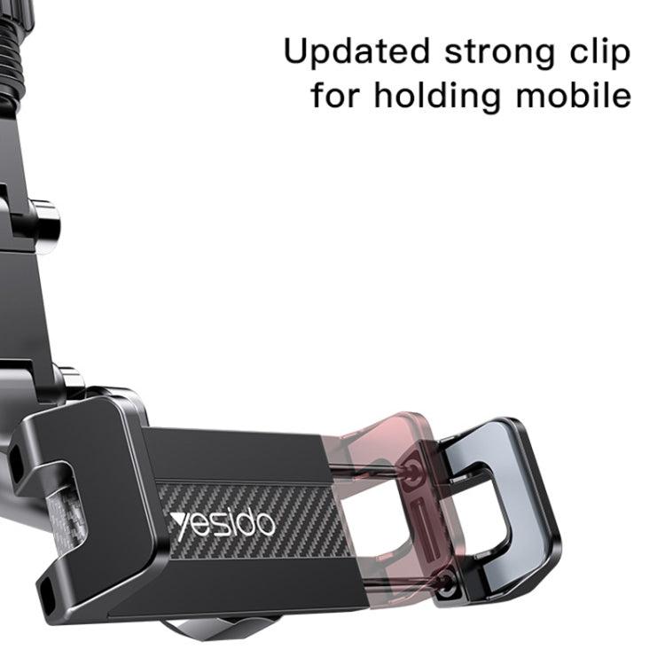 Yesido C192 Car Rearview Mirror Using Phone Holder(Black)