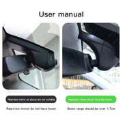 Yesido C192 Car Rearview Mirror Using Phone Holder(Black)