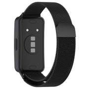 For Huawei Band 10 / 9 / 8 Milanese Metal Watch Band(Black)