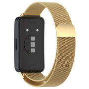 For Huawei Band 10 / 9 / 8 Milanese Metal Watch Band(Gold)