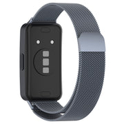 For Huawei Band 10 / 9 / 8 Milanese Metal Watch Band(Space Grey)