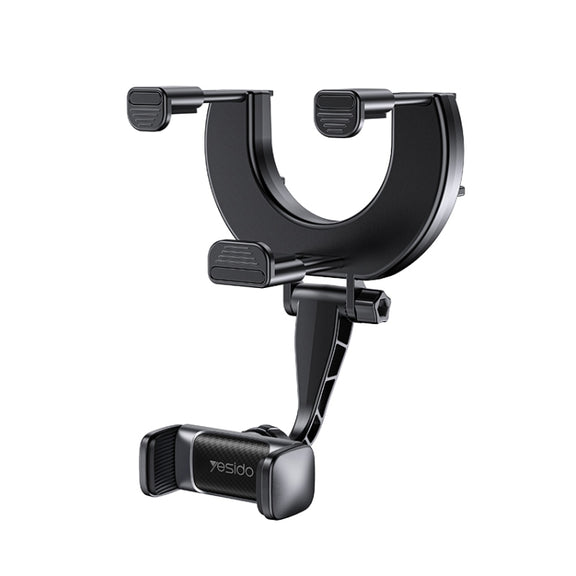 Yesido C193 Car Rearview Mirror Using Phone Holder(Black)
