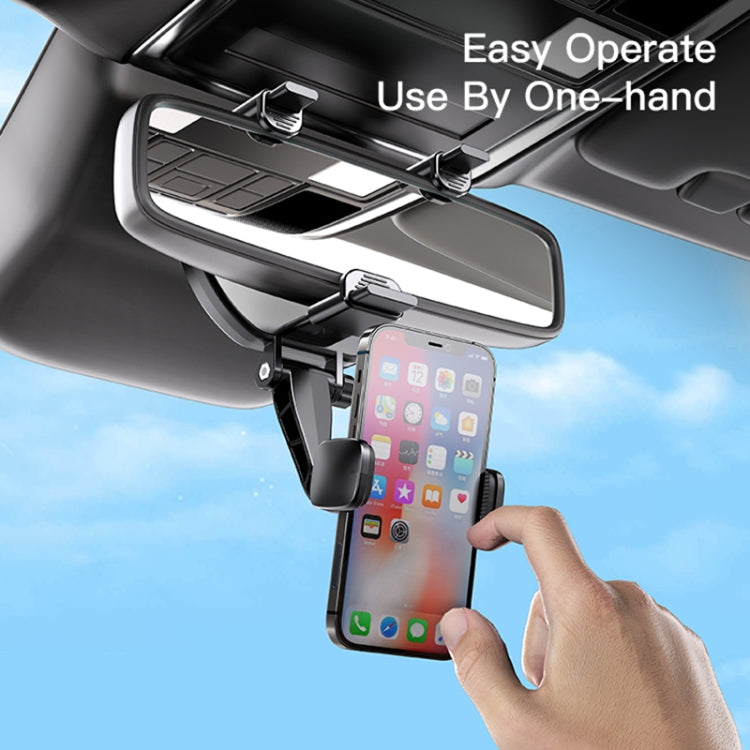 Yesido C193 Car Rearview Mirror Using Phone Holder(Black)