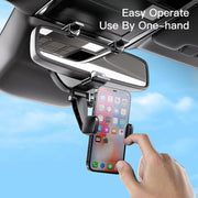 Yesido C193 Car Rearview Mirror Using Phone Holder(Black)