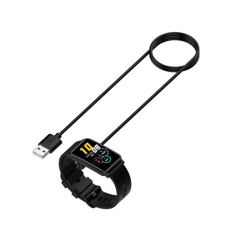 For Huawei Band 8 Smart Watch USB Charging Cable With Chip Protection(Black)