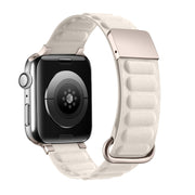 Magnetic Reverse Buckle Watch Band For Apple Watch Series 8&7 41mm(Starlight)