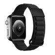 Magnetic Reverse Buckle Watch Band For Apple Watch Series 8&7 45mm(Black) - Smart Wear by PMC TechLife | Online Shopping South Africa | PMC TechLife