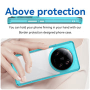 For Xiaomi 13 Ultra Colorful Series Acrylic + TPU Phone Case(Transparent Blue)