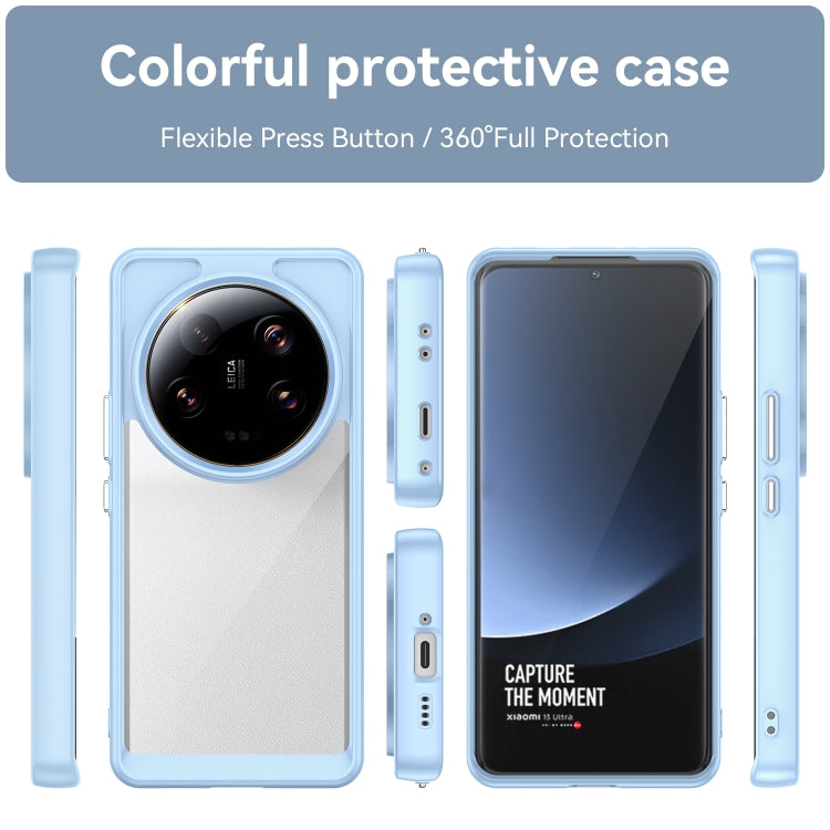 For Xiaomi 13 Ultra Colorful Series Acrylic + TPU Phone Case(Blue)