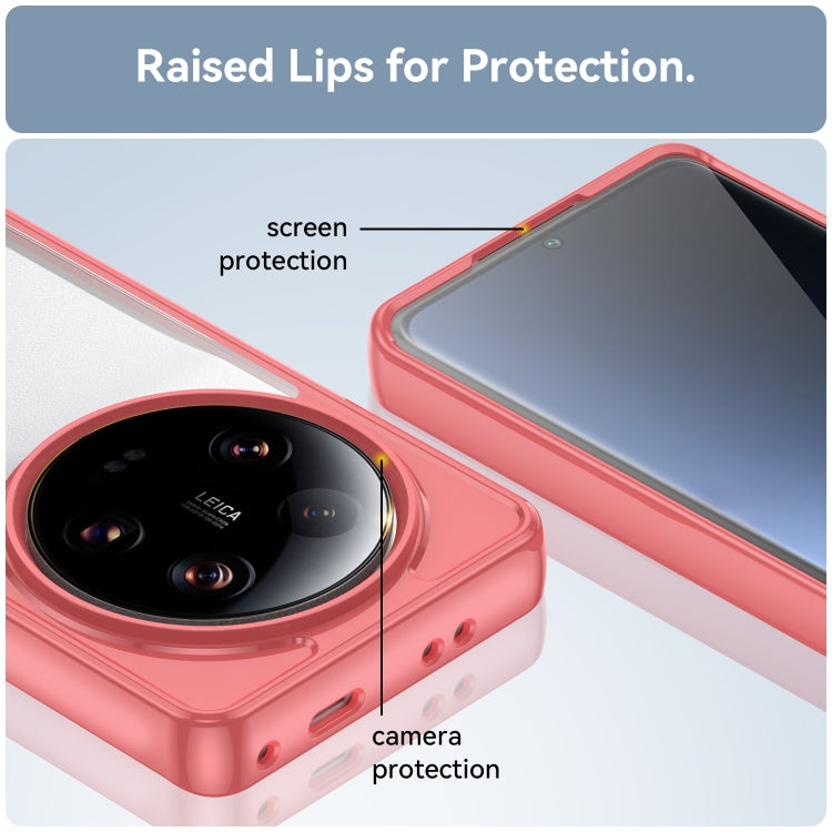 For Xiaomi 13 Ultra Colorful Series Acrylic + TPU Phone Case(Red)