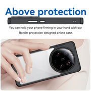 For Xiaomi 13 Ultra Colorful Series Acrylic + TPU Phone Case(Black)