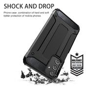For Samsung Galaxy A24 Magic Armor TPU Hard PC Phone Case(Navy Blue)