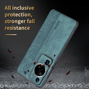 For Huawei P60 / P60 Pro AZNS 3D Embossed Skin Feel Phone Case(Purple)