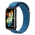 For Huawei Band 7 Loop Nylon Watch Band(Blue) - Smart Wear by PMC TechLife | Online Shopping South Africa | PMC TechLife