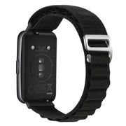 For Huawei Band 7 Loop Nylon Watch Band(Black)