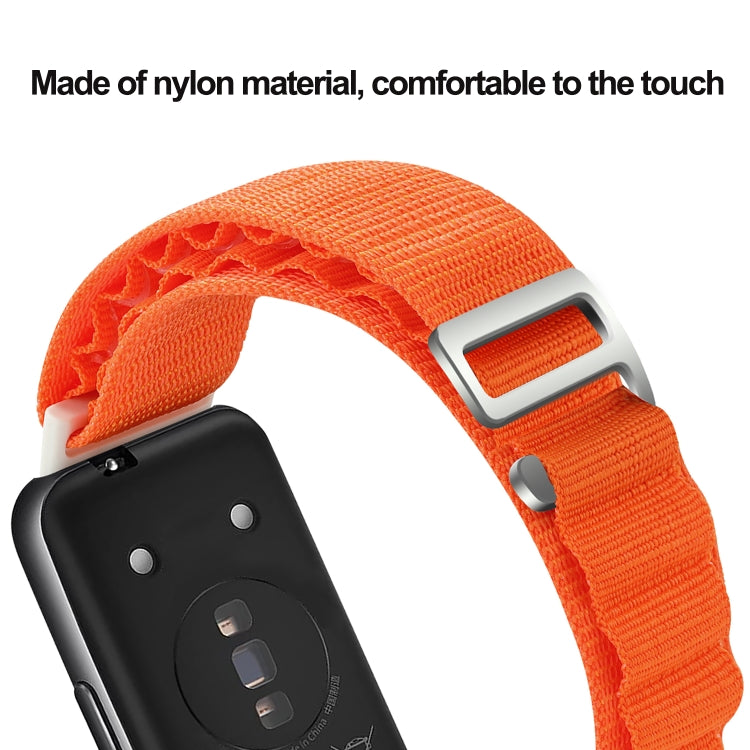 For Huawei Band 7 Loop Nylon Watch Band(Colorful)