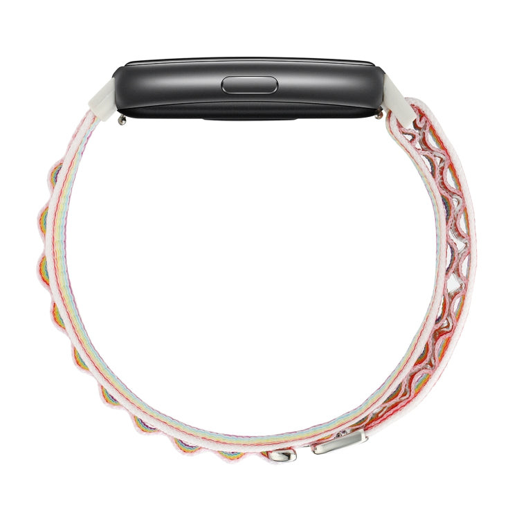 For Huawei Band 7 Loop Nylon Watch Band(Colorful)