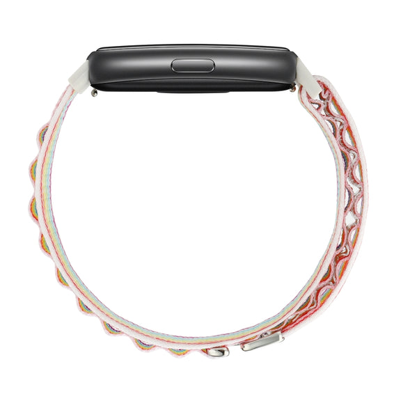 For Huawei Band 7 Loop Nylon Watch Band(Colorful)