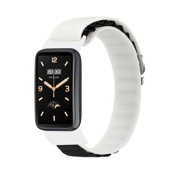 For Xiaomi Mi Band 7 Pro Loop Nylon Watch Band(Starlight Black)
