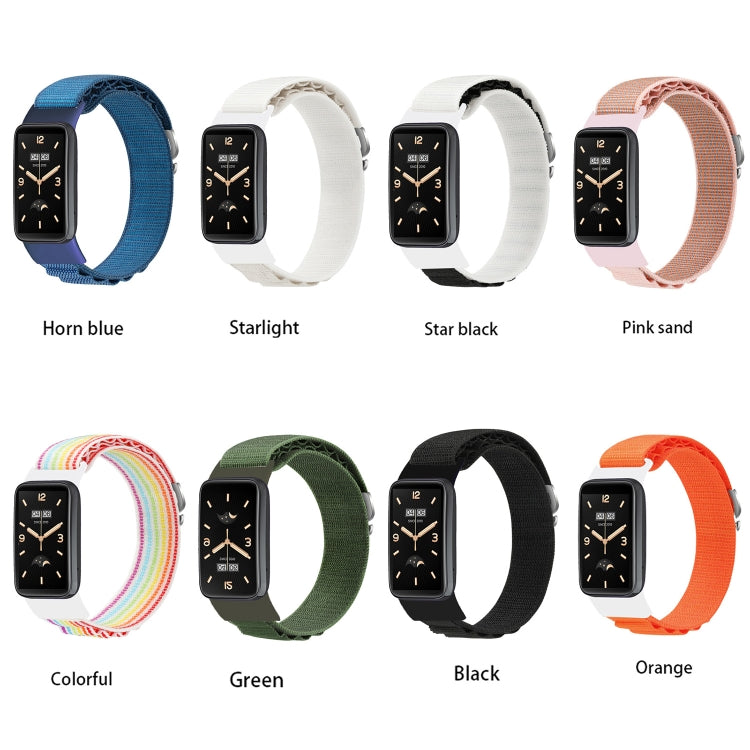 For Xiaomi Mi Band 7 Pro Loop Nylon Watch Band(Starlight)