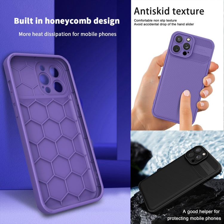 For Samsung Galaxy A51 4G Twill Texture TPU Shockproof Phone Case(Black)