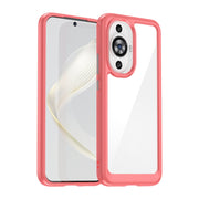 For Huawei Nova 11 Colorful Series Acrylic + TPU Phone Case(Red)