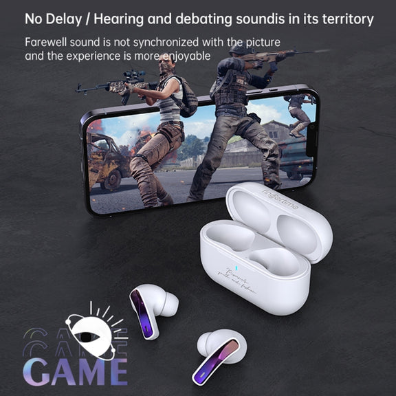 Fingertime T17 TWS Portable Mini In-Ear Wireless Bluetooth Noise Reduction Earphone(White)