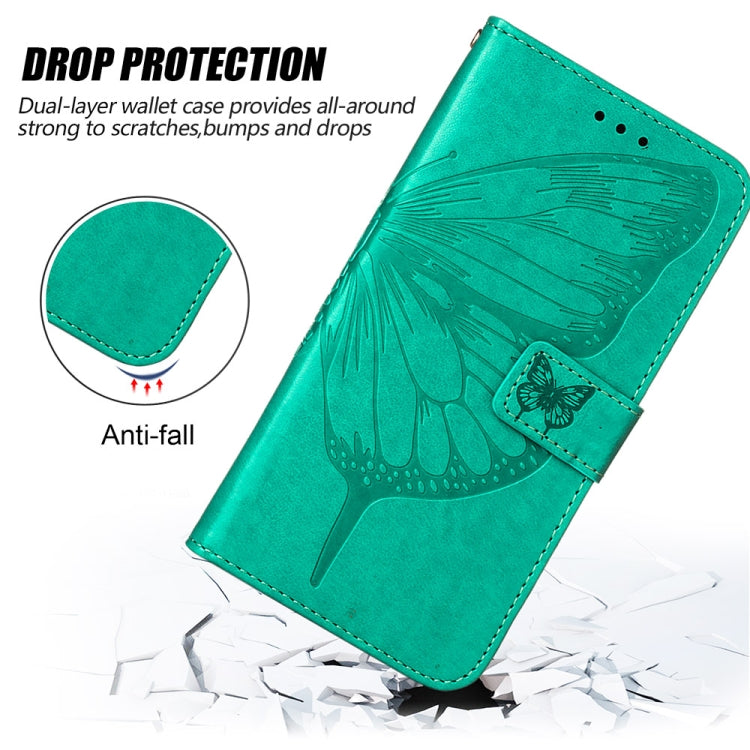 For Xiaomi Redmi Note 12 Pro+ 5G / Note 12 Explorer Embossed Butterfly Leather Phone Case(Light Purple)