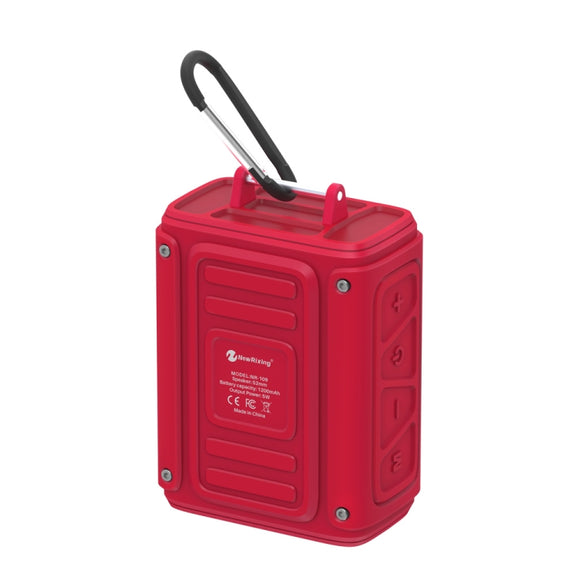 New Rixing NR109 TF FM Portable Bluetooth Stereo Surround(Red)