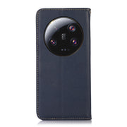 For Xiaomi 13 Ultra KHAZNEH Nappa Top Layer Cowhide Leather Phone Case(Blue)