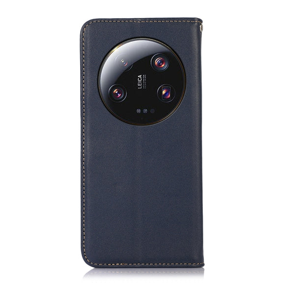For Xiaomi 13 Ultra KHAZNEH Nappa Top Layer Cowhide Leather Phone Case(Blue)