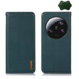 For Xiaomi 13 Ultra KHAZNEH Nappa Top Layer Cowhide Leather Phone Case(Green) - 13 Ultra Cases by PMC TechLife | Online Shopping South Africa | PMC TechLife