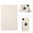 For Xiaomi Pad 6 / Pad 6 Pro 360 Degree Rotation Litchi Texture Leather Tablet Case(White) - free shipping - PMC TechLife - Order now!