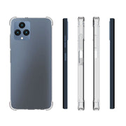 For T-Mobile Revvl 6 5G Shockproof Non-slip Thickening TPU Phone Case(Transparent)
