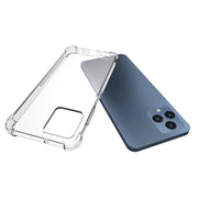 For T-Mobile Revvl 6 5G Shockproof Non-slip Thickening TPU Phone Case(Transparent)