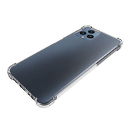 For T-Mobile Revvl 6 5G Shockproof Non-slip Thickening TPU Phone Case(Transparent)