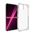 For T-Mobile Revvl 6 Pro 5G Shockproof Non-slip Thickening TPU Phone Case(Transparent) - free shipping - PMC TechLife - Order now!