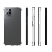 For T-Mobile Revvl 6 Pro 5G Shockproof Non-slip Thickening TPU Phone Case(Transparent)