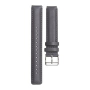 For Huawei Band 7 Glossy Leather Watch Band(Gray)