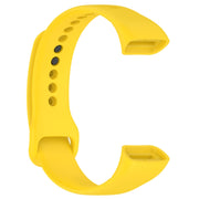For Mambo Band 5 / 5S Solid Color Silicone Replacement Watch Band(Yellow)