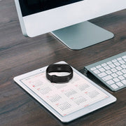 For Mambo Band 5 / 5S Solid Color Silicone Replacement Watch Band(Midnight Blue)