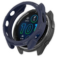 For Garmin Forerunner 965 Armor Hollow Watch Protective Case(Midnight Blue) - Watch Cases by PMC TechLife | Online Shopping South Africa | PMC TechLife
